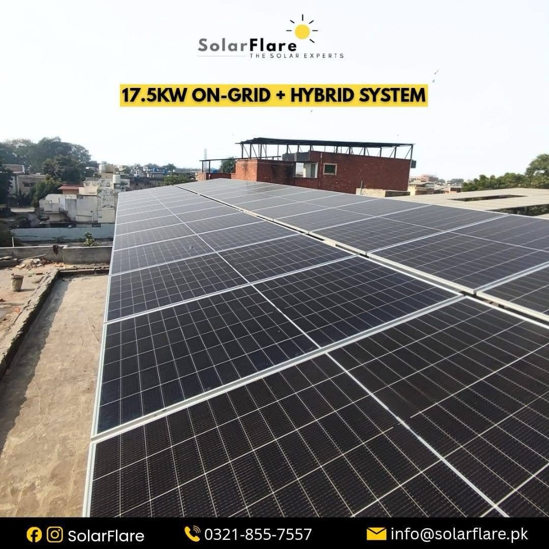18 kW System (10 kW On-Grid + 8 kW Hybrid)